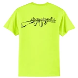 Chrome Shop Mafia Safety Green Short Sleeve T-Shirt