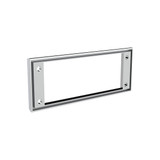 Chrome Plastic A/C Control Dash Panel Bezel For Kenworth W900 (1990-2005) & T800 (1986-2005)