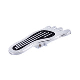 Chrome Barefoot Dimmer Switch Cover - Semi Truck Floor Pedal