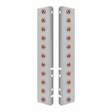 Peterbilt SS Front Air Cleaner Bracket w/ 22 Amber LED Lights