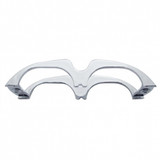Chrome Plastic Turtle Back Lens Guard