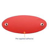 Chrome Die Cast North Carolina Flag Emblem