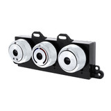 Chrome A/C Control Dial Covers - 2018-2025 Freightliner Cascadia