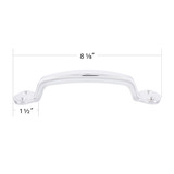 Chrome Die Cast Grab Handle Kit With Mounting Hardware