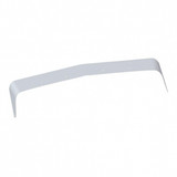 Kenworth W900B Stainless Steel Bug Shield - 430SS Chrome Deflector