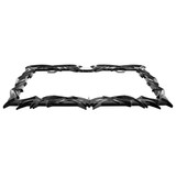 Tribal Flame License Plate Frame - Black