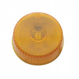 Single LED 2" Round Light (Clearance/Marker) - Amber LED/Amber Lens
