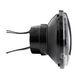 ULTRALIT - 20 High Power LED 5-3/4" Motorcycle Headlight With LED DRL/Position Light - Black