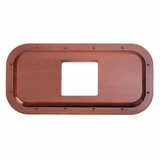 Peterbilt Wood Shift Plate 4 7/8" X 4 13/16" Opening - Handcrafted