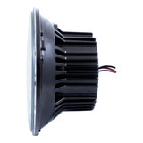 ULTRALIT - 11 High Power LED 7" Crystal Headlight - Chrome