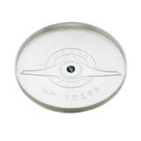 Chrome Rear Axle Hubcap Only For 10263