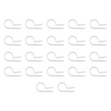 3/8" I.D. Natural Nylon Cable Clamps (22-Pack)