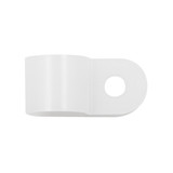 3/8" I.D. Natural Nylon Cable Clamps (22-Pack)