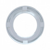 Chrome Twist-On Light Bezel for 2" Round Truck Light Grommet