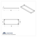 Chrome Ignition Control Panel Bezel Kenworth W900 T800 T600 T2000