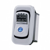 Chrome Plastic Rocker Switch Bezel (Bulk)