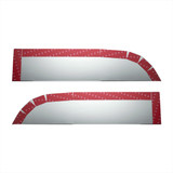 Stainless Steel 8" Chopped Window Trim Kenworth T680 T880