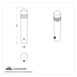 Long Toggle Switch Extension For Peterbilt - Pointed