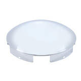 5 Even Notched Chrome Dome Front Hubcap - 7/16" Lip