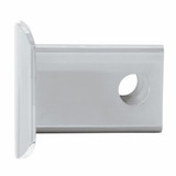 Chrome Plastic Hitch Cover - 2" x 2" Trailer Receiver Protection