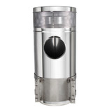 15" Stainless Air Cleaner Kit With Brackets For Peterbilt