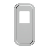 Peterbilt Stainless Steel Shift Plate Cover - Short Hood