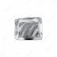 Chrome Plastic A/C Dash Corner Vent For 2006+ Peterbilt - Passenger