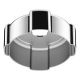 Chrome Plastic Fuel Cap Cover For Freightliner - Locking