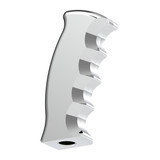 Thread-On Pistol Grip Gearshift Knob - Indigo Blue Aluminum