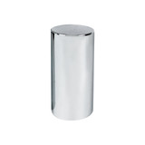 33mm X 4-1/4" Chrome Plastic Tall Cylinder Nut Cover - Thread-On (Bulk)