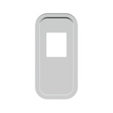 Peterbilt Stainless Steel Shift Plate Cover - Premium Chrome Finish