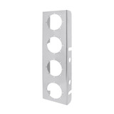 430 Stainless Steel Front Air Cleaner Bracket With Four 2" Round Light Cutouts (Pair)