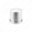 33mm X 1-7/8" Chrome Plastic Pointed Nut Cover - Push-On
