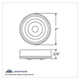 2" Round Light (Clearance/Marker) - Red Lens