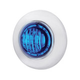 2 LED 3/4" Mini Double Fury Light (Clearance/Marker) - Amber & Red LED/Clear Lens