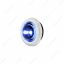 Double Fury 2 LED 3/4" Mini Clearance/Marker Light-Amber & Blue LED/Clear Lens