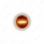 Double Fury 2 LED 3/4" Mini Clearance/Marker Light-Amber & Blue LED/Clear Lens