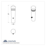 Long Kenworth Toggle Switch Extension - Pointed (2-Pack)