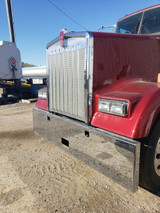 Kenworth KW900 20'' Chrome Tow Bar - Smooth Bumper Mount