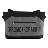 Gray Chrome Shop Mafia Logo Cooler With Carry Strap - Trucker