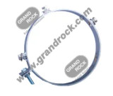 Heavy-Duty Heat Shield Mounting Bracket - Chrome Truck Parts