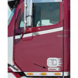 Columbia Blank Logo Trim - Chrome Truck Cab Accent Piece