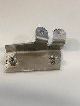 Heavy Duty Chrome Sunvisor Bracket - Semi Truck Cab Mount