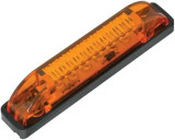 Amber 6-LED Thin Line Marker Clearance Light - DOT Compliant