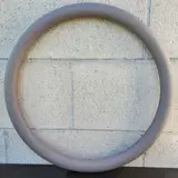 18" Vinyl Half Wrap Grey - Premium Truck steering wheel