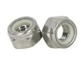 1/2"-13 Stainless Steel Nylon Lock Nut - Semi Truck Hardware