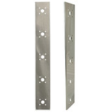 Chrome Shop Mafia Stainless Steel Front Breather Panels W/ Five 3/4 Inch Round Light Holes, 3 Bolt For Peterbilt 589 Chrome Shop Mafia Stainless Steel Front Breather Panels W/ Five 3/4 Inch Round Light Holes, 3 Bolt For Peterbilt 589