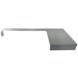 Chrome Shop Mafia Aluminum 3 Inch Wide Cab Cowl Panels, Blank For Peterbilt 379
