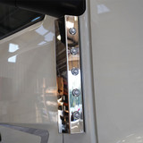 Chrome Shop Mafia 18" Stainless Door Light Panels Peterbilt 579