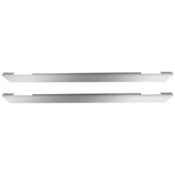 Chrome Shop Mafia 5 X 48 Inch Aluminum Sleeper Panels, Standard Wrap For Peterbilt